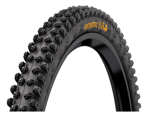 Neumático Continental Hydrotal Downhill Supersoft 27.5 X 2.4 Color Negro