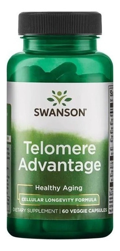 Telomero Advantage Contra El Envejecimiento Saludable 60 Cap