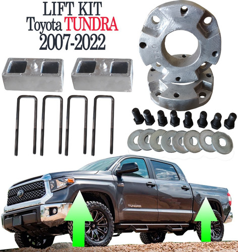 Lift Kit Elevación Suspensión Toyota Tundra 2007 A La 2020