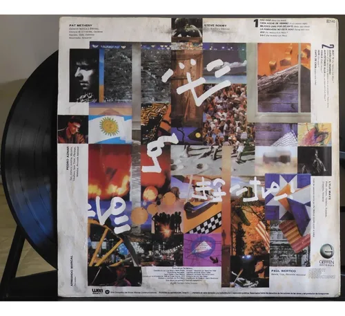 Vinilo Pat Metheny Pedro Aznar Serú -carta De Casa- Edfargz (Usado)