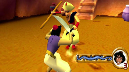 Aladdin In Nasira's Revenge Ps1 Leg. Pt-br Mídia Física