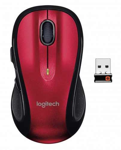 Imagen 2 de 3 de Mouse Logitech M510 Rojo Laser Inalambrico Usb 910-004554
