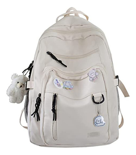 Mochila Multifuncional Con Cremallera Doble For Mujer, [u]