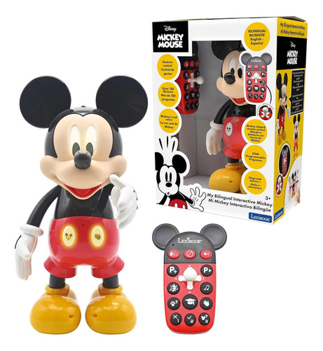Robot Bilingüe Lexibook Mickey - Inglés/español, 100