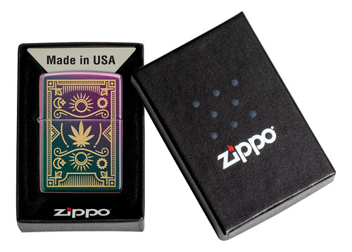 Encendedor Zippo Zp49516 Cannabis Design /jordy