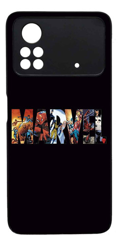 Funda Protector Para Poco X4 Pro 5g Marvel Comics