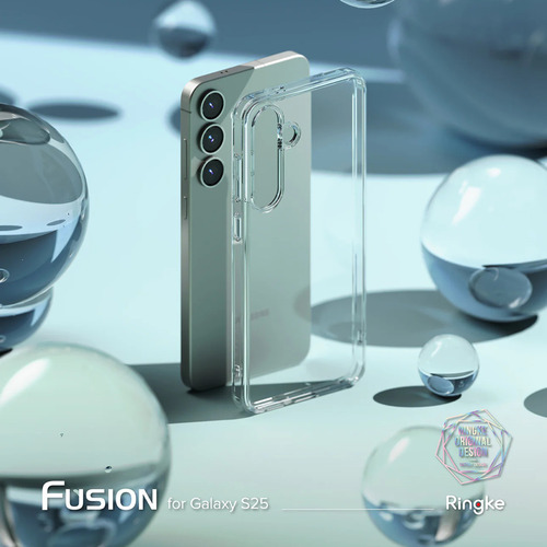 Funda Reforzada Para Samsung S25 Ringke Fusion Protectora Clear