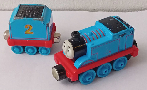 Tren Thomas Friends Locomotora Y Vagón Metal Edward (Usado)