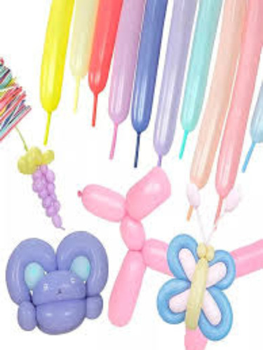 Globos De Fiesta Espiral Batucadas 200 Pcs Colores Surtidos