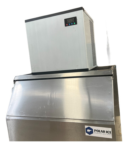 Maquina Cubo Hielo 1000 Kg Azul Acero