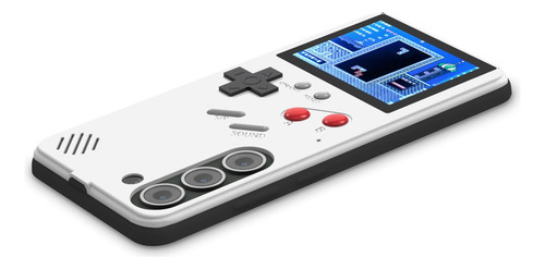 Funda Game Boy Con Pantalla Colores Para Samsung S22 Ultra