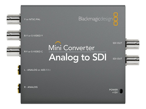 Blackmagic Mini Converter Analógico To Sdi