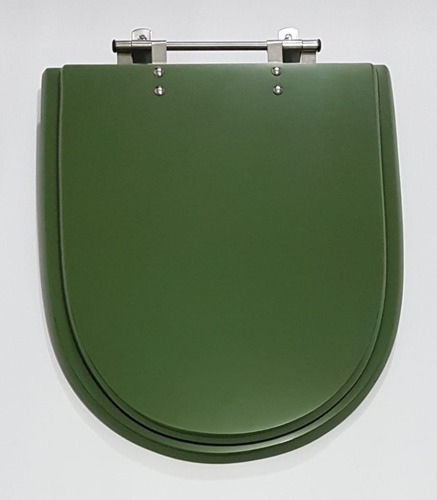 Assento Sanitário Poliéster Carrara Verde Musgo Louça Deca