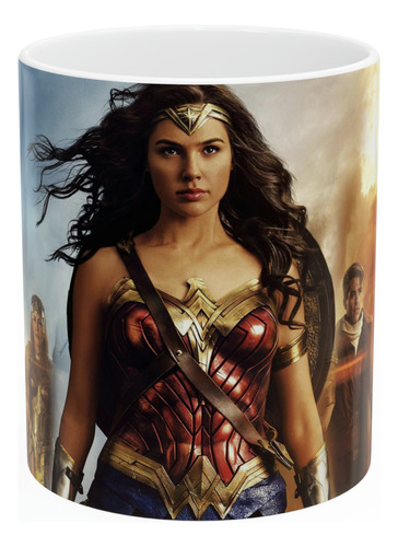 Taza / Tazón Sublimado Mujer Maravilla / Wonder Woman 