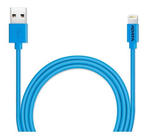 Adata Cable Usb Lightning Original iPhone 100cm Azul