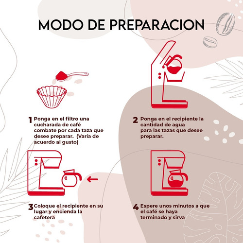 Café Comercial Combate Con 30% De Azúcar 500 G