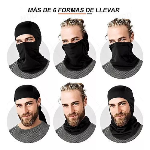 Balaclava 5 Pack Full - Pasamontañas Militar Táctico Bandana