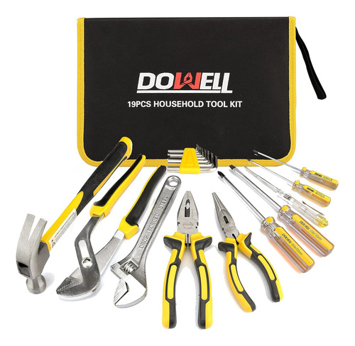 Set De Herramientas Dowell, 19 Piezas, Juego De Herramienta