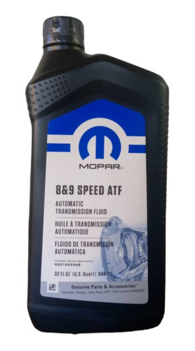 Aceite Mopar 8&9 Para Caja Charger 2015 2016 2017 2018 2019