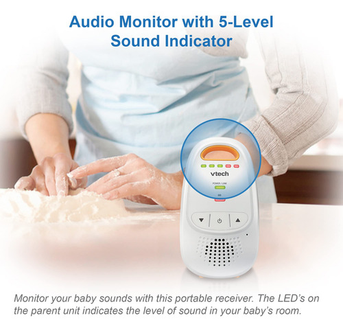 Monitor De Audio Para Bebés Vtech Dm1411 Con Sonidos Relajan