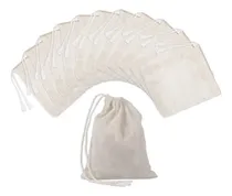 Comprar 300 Bolsas De Algodón Con Cordón, Bolsas De Muselina, Bolsas