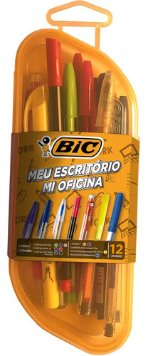 Kit Bic De Escritura Mi Oficina X12 Color De La Tinta Varios Colores