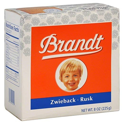 Brandt Zwieback Rusk Tostadas - 8 Oz