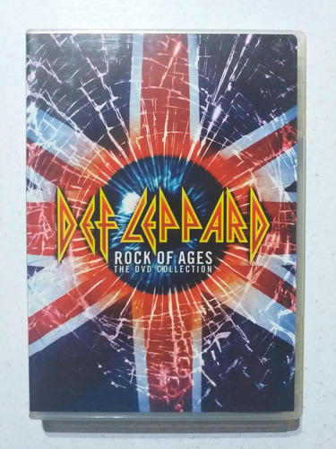Dvd Def Leppard. Rock Of Ages The Dvd Collection.