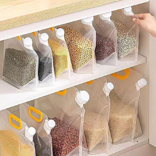 Aleissi 3pz Bolsas Almacenamiento Alimentos Antiderrames 5k