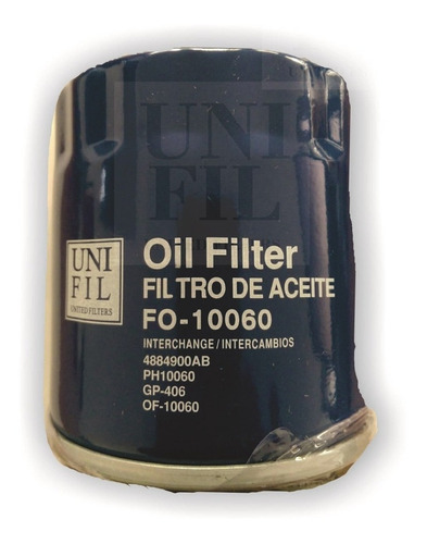 Filtro Aceite Cheyenne 2012 5.3 V8 4884900ab/12674698