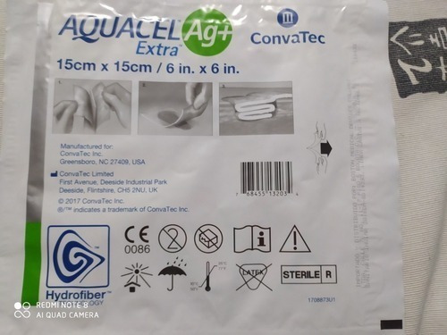 Aquacel Ag+ Extra  15x15 Cm