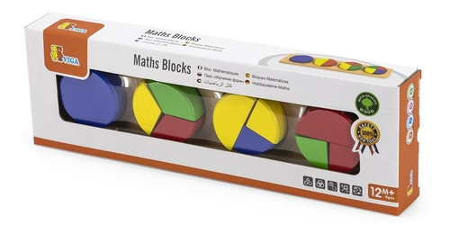 Juego De Bloques Matemáticos Para Fracciones Para Niños Viga