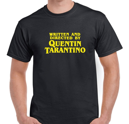 Remera Unisex Quentin Tarantino Directed 100% Algodon