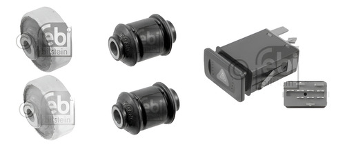 Juego 4 Bujes Horquilla Interruptor Febi Golf Jetta A4 Mk4