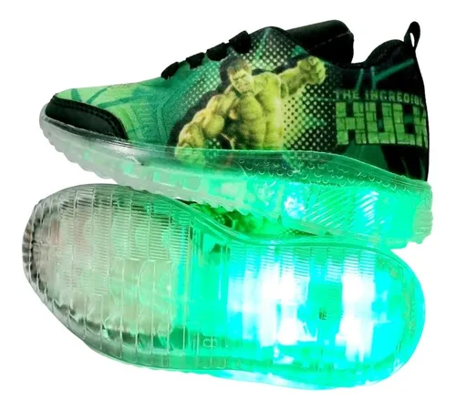 Tenis hulk com luz sales