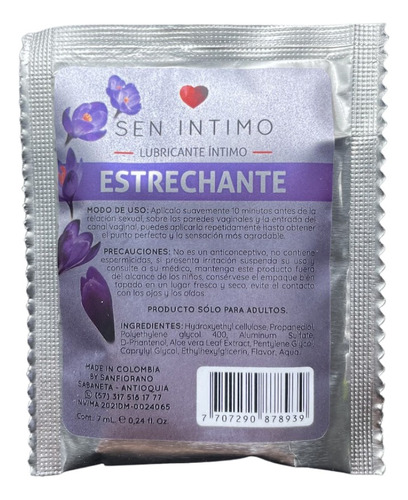 Estrechante Sen Íntimo 7ml