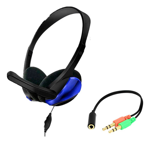 Auriculares Gamer Mg-006 +adaptador Audio Pc Y Playstation 4