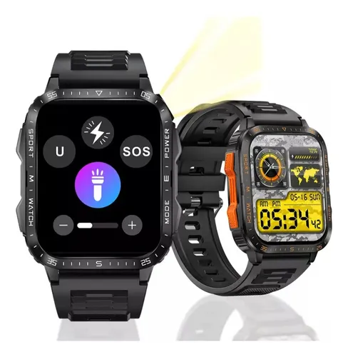 Reloj Inteligente Smartwatch Kt79 1,96 Amoled - 3atm -430mah
