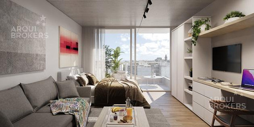 Venta Apartamento Monoambiente En Centro - 608