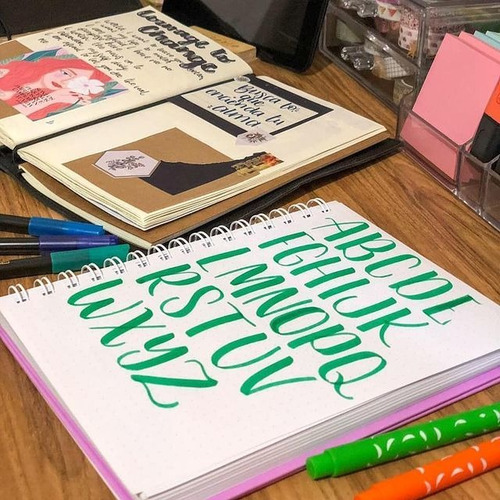 Imagen 5 de 5 de Cuaderno Asamblea Lettering Tapa Dura A5 70h (cod91)
