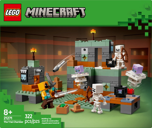 Lego® Minecraft® A Câmara Do Desafio; Kit Gamer 21271 322 Minecraft