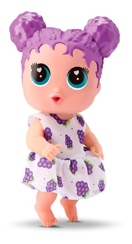 Boneca Baby Buddies Sabores Uva