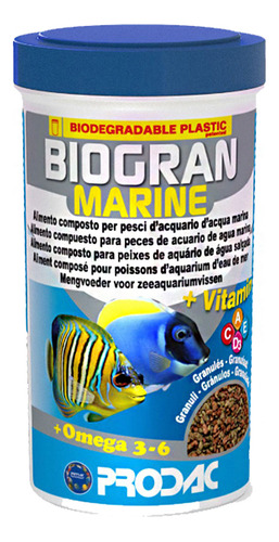 Prodac Biogran Marine 100g - Ração Peixes