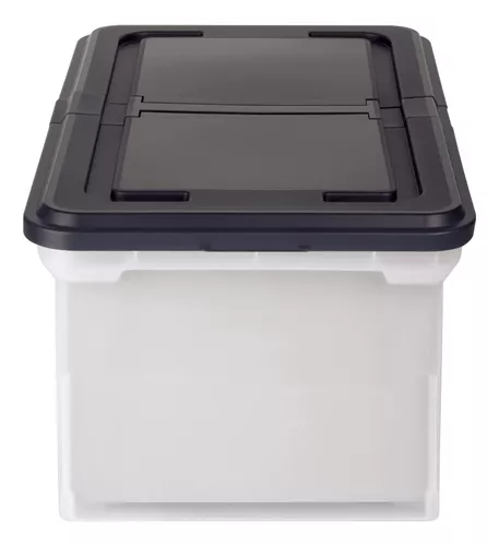 Caja de Plástico con Tapa Office Depot 11 L Transparente