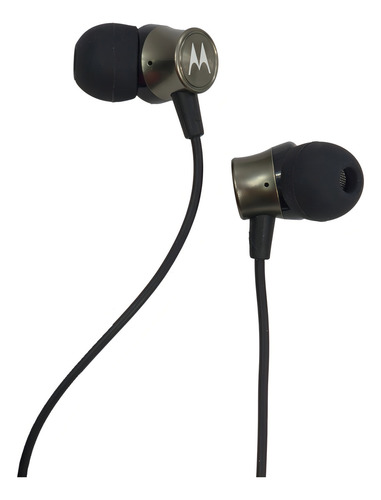 Fones de ouvido intra-auriculares Motorola Moto SH38d37846 Sh38d37846 pretos