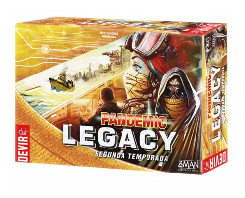 Pandemic Legacy Segunda Temporada (caja Amarilla)