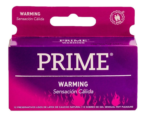 Prime Preservativo Warming X 12u Farmacia Magistral Lacroze
