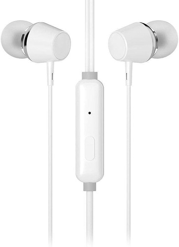 Fone De Ouvido P2 In Ear Com Microfone Hp Dhe-7000 Branco