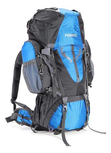 Imagen 4 de 6 de Mochila Para Trekking Camping Mochilero 80l Viaje Aventura