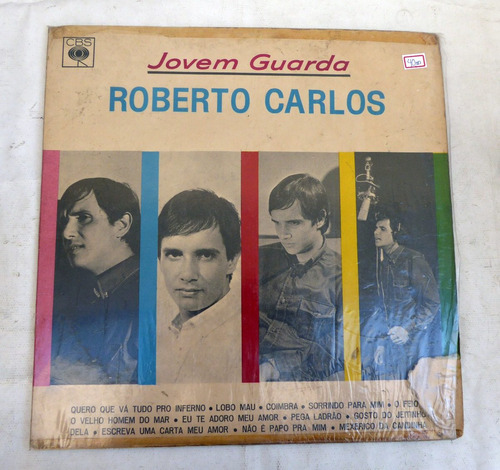 Lp Disco Roberto Carlos - Jovem Guarda